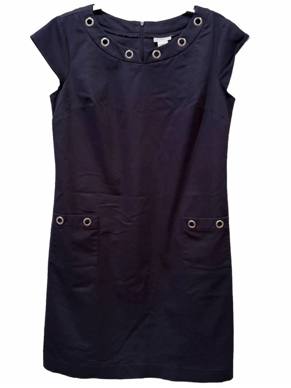Liz Claiborne Dress Size 12 Navy